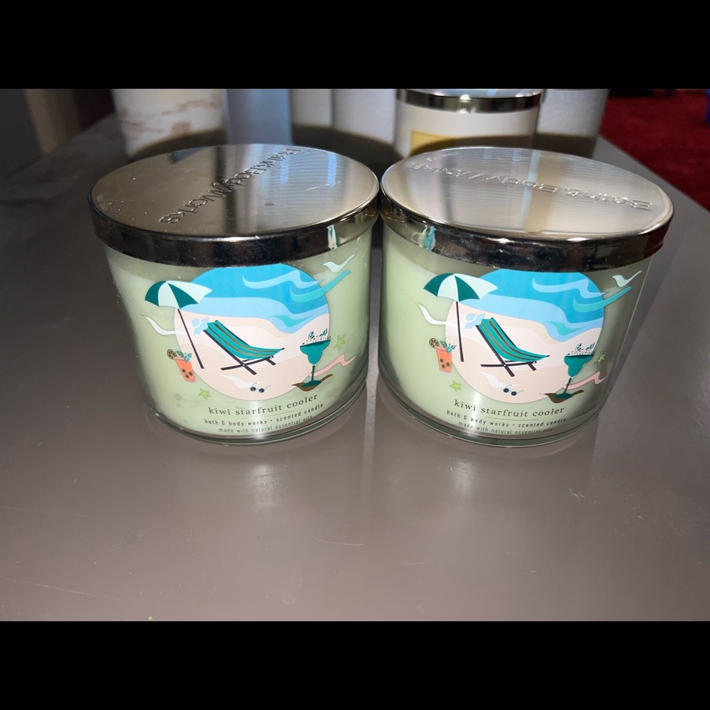 Kiwi Starfruit Cooler Candles